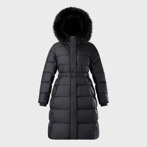 [코오롱스포츠] 여성 스노우문 폭스퍼 롱 다운 TVJDW25562CGY