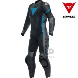 다이네즈슈트GROBNIK PERF. LADYLEATHER SUIT- black/anthracite/teal -
