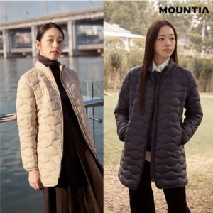 마운티아 25FW 최신상 여성 롱기장 아토-웜 다운재킷 TV상품