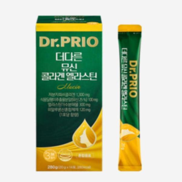 닥터프리오 <b>더다른 뮤신</b> 콜라겐 <b>엘라스틴</b> 선물 14포
