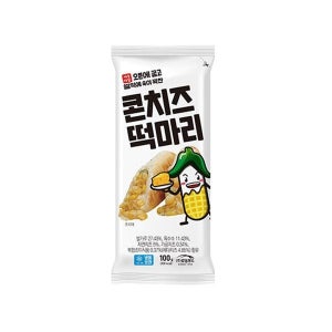 [롯데백화점] 로뎀푸드 쌀로만든 구운떡 콘치즈마리 100g x10봉 LE1207241102