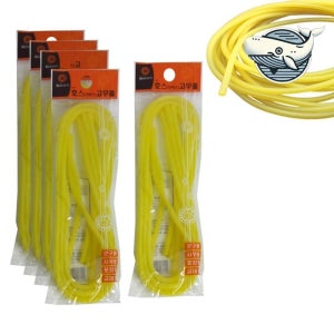 다용도 고무밴드 노란색 안전밴드 고무줄 노랑고무줄 노랑밴드 호스고무줄 빨대고무줄
