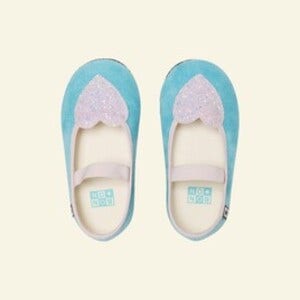 봉통 터콰이즈 블루 하트 메리제인 2y (새상품)