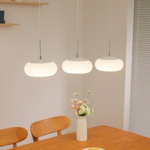 LED 아케브 색변환 펜던트 30W / 주광색 전구색 주백색 엘이디 화이트 6인식탁 조명