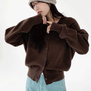 페이블라운드넥가디건 (3size)