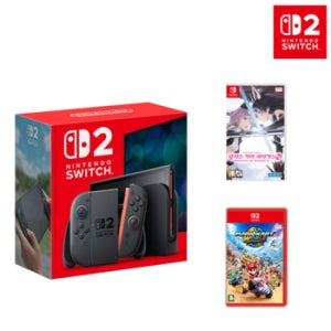 닌텐도 스위치2 본체+스위치2 마리오카트월드+스위치 앨리스 기어 아이기스 CS