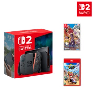 닌텐도 스위치2 본체+스위치2 마리오카트월드+스위치 파마기아