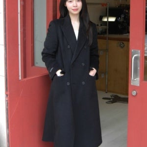 [올리브데올리브] [꼬민지PICK]테일러드 라쿤 롱 코트 OW5WHB050