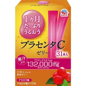 어스제약 뷰티젤리 1개월 분량의 촉촉한 태반C 젤리 <b>아세로라맛</b> 비타민C 태반젤리 10gx31개입 스틱형 14204