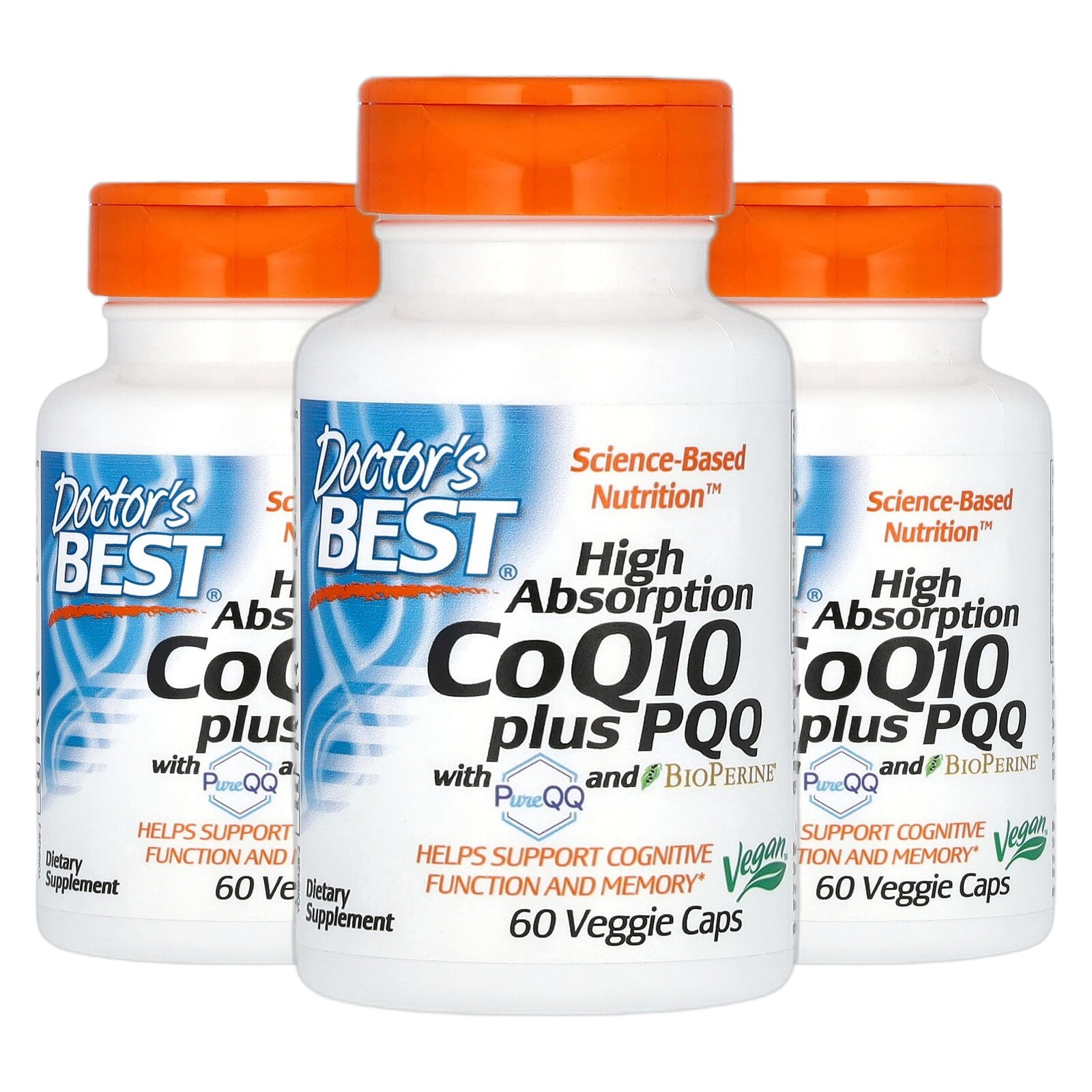 닥터스베스트 닥터스베스트 코큐텐 <b>CoQ10100mg</b> PQQ 20mg 베지 캡슐 60정 2+1