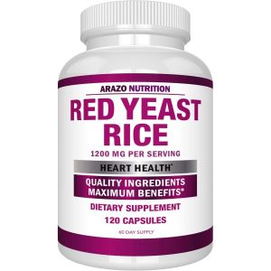 아라조뉴트리션 <b>레드이스트라이스</b> 홍국쌀 1200mg 120캡슐