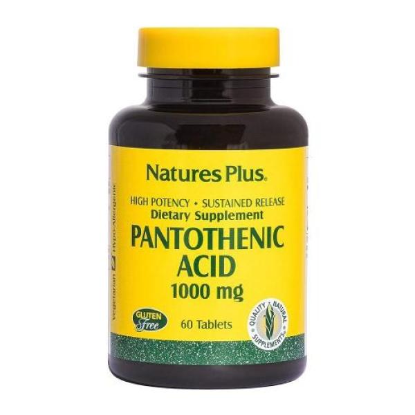 네이처스 플러스 고함량 <b>판토텐산</b> 1000mg 60베지캡슐 비타민B5