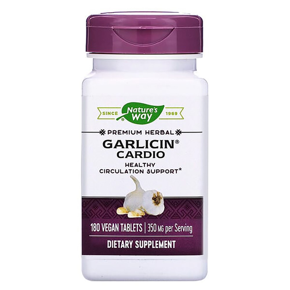 네이처스웨이 Garlicin 카디오 350mg 180베지캡슐 마늘 추출물