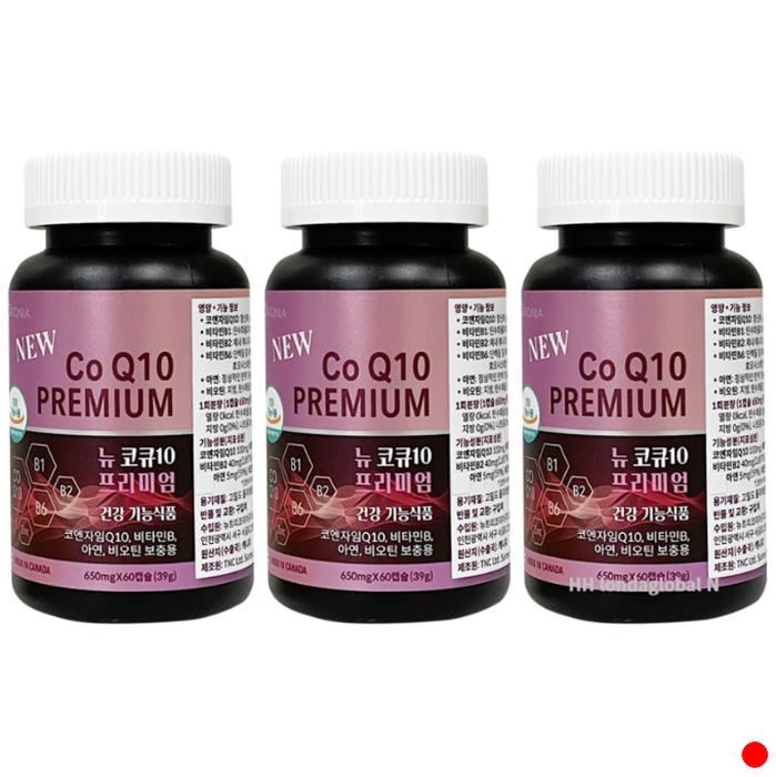 오로니아 오로니아 뉴 코큐텐 프리미엄 비오틴 <b>아연</b> 60캡슐 X3