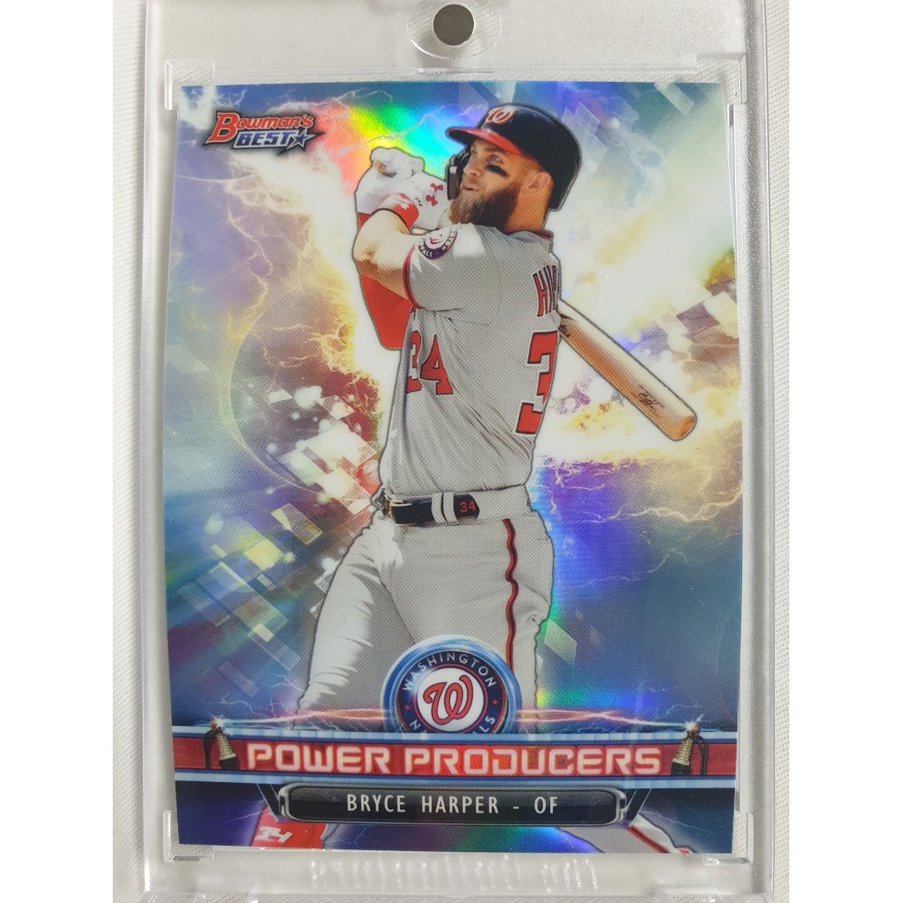 2018 BOWMAN’S BEST 브라이스 하퍼 POWER PRODUCERS MLB 야구 카드 메이저리그  1개