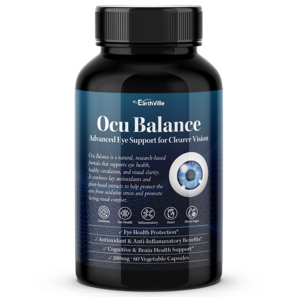 어스빌 <b>오큐밸런스</b> 빌베리 루테인 NMN 지아잔틴 60캡슐  1개  60정