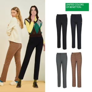 베네통 [한정판] 25FW 기모 팬츠 2종 (여성)