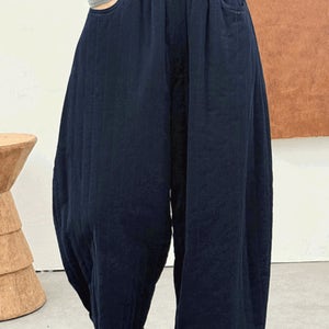 겔스골지누빔통바지 [PW53393]