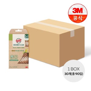 [3M]내츄럴 옥수수 그물망사수세미 2+1입 1BOX(30개)