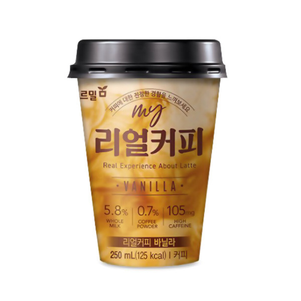푸르밀 리얼커피 바닐라맛 컵커피