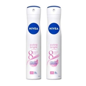 | 니베아 | 데오드란트 스프레이 엑스트라 브라이트 200ml X 2개 한번에 시원상쾌하게 에어컨시트 리얼쿨링 아이스