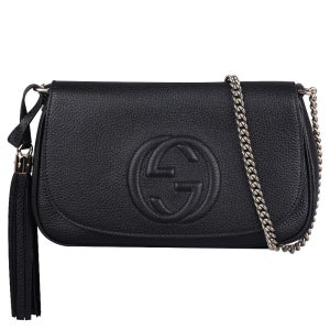 구찌 GG 소호 테슬 체인 크로스백 블랙 536224 A7M0G 1000