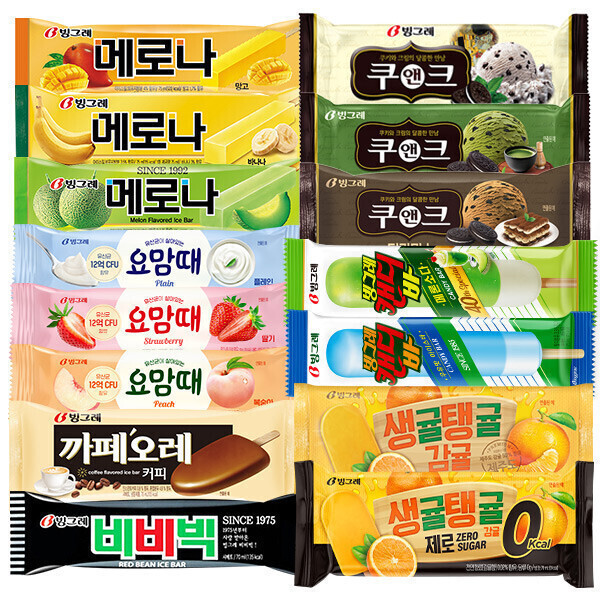빙그레 바 20 + 20개 골라담기 (티멤14,300) (무료)
