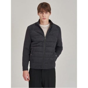 로가디스 [로가디스] 인조 스웨이드 니트소매 경량다운  애쉬 (RY5938P024)