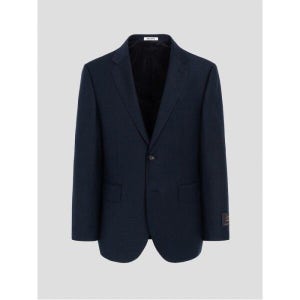 로가디스 [로가디스] 울 캐시미어 미니멀 루즈 핏 수트 재킷  와인 (RX5901N13Z)