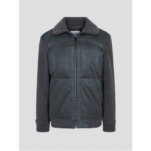 갤럭시 라이프스타일 [갤럭시 라이프스타일] 경량 하이브리드 니트 믹스 다운 점퍼  그린 (GC5938M11M)