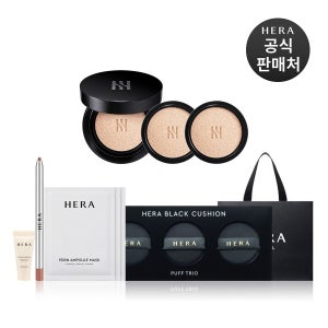 [롯데백화점] 헤라 [롯데단독] 블랙쿠션 파운데이션 디럭스 (본품1개+리필2개) LE1220530427