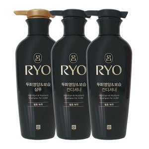 려 클래식 두피영양 샴푸 400ml + 컨디셔너 400ml x2
