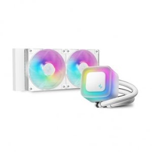 DEEPCOOL LE240 V2 ARGB (화이트) 딥쿨 CPU 공랭 쿨러