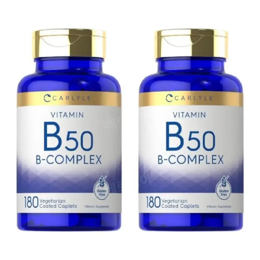 칼라일 비타민B <b>컴플렉스</b> <b>B50</b> 180정 2개 Vitamin Complex
