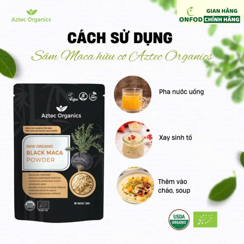 베트남 <b>온푸드</b> 아즈텍 마카 루트 파우더 페루산 유기농 <b>남성</b>활력 보충식품  1개  200g