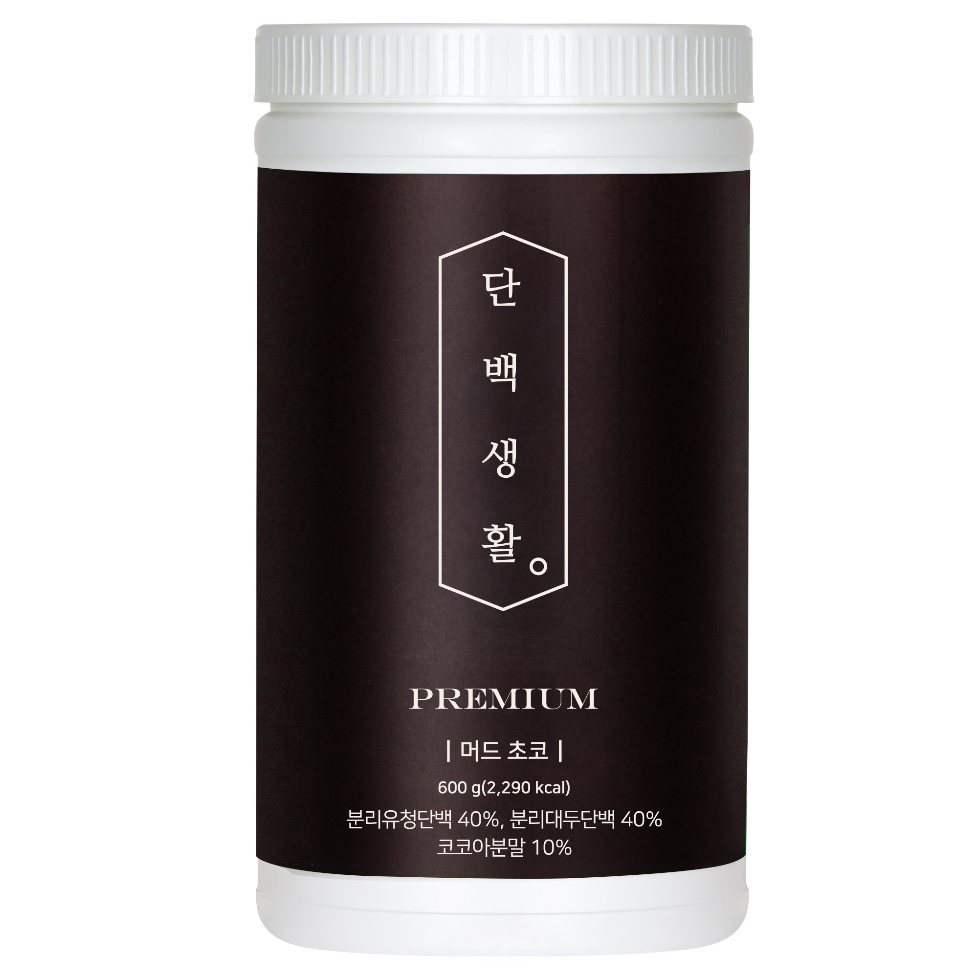 단백생활 머드 초코 성분 분석