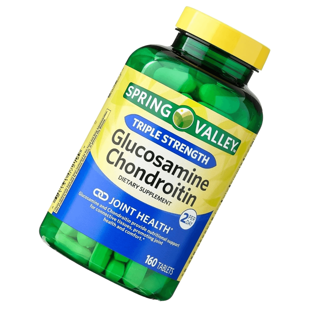 <b>스프링밸리</b> 글루코사민 콘드로이친 3배파워 160정