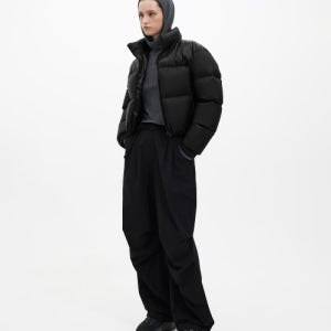 [자아] [JAAH] 울 블렌디드 후드 티셔츠 J915402509_챠콜 2510629567