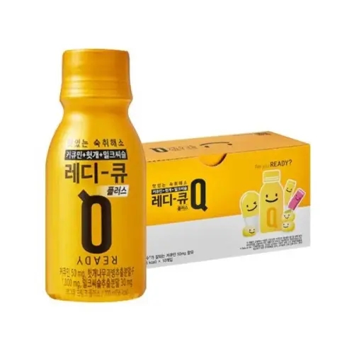 레디큐 드링크 <b>플러스 숙취해소</b> 음료 100ml x 10병 (1box)
