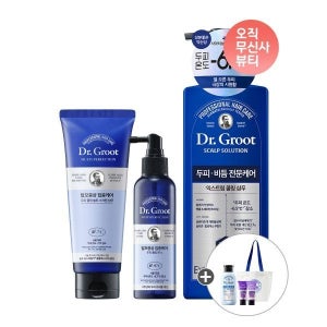 매장정품 DR.GROOT [옵션선택] 스칼프솔루션 샴푸 700ml + 멀티퍼펙션 쿨링 토닉 150ml 스크럽 200ml 추가증정