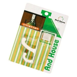 더블 후크 도어 걸이 이중 옷걸이 벽걸이 수납 도어훅 건조대