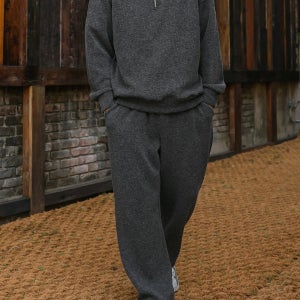 (XL-6XL)우사라크 반집업 맨투맨 기장선택 (기본,롱+6cm)[1+추가할인][OKK#니트지원단빅사이즈,데일리,일상,스트릿,키다리]