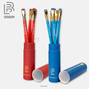 블랙윙 색연필(6자루)+가죽연필캡