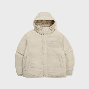 [코닥어패럴] 브라우니 코튼 푸퍼 다운 자켓 BEIGE