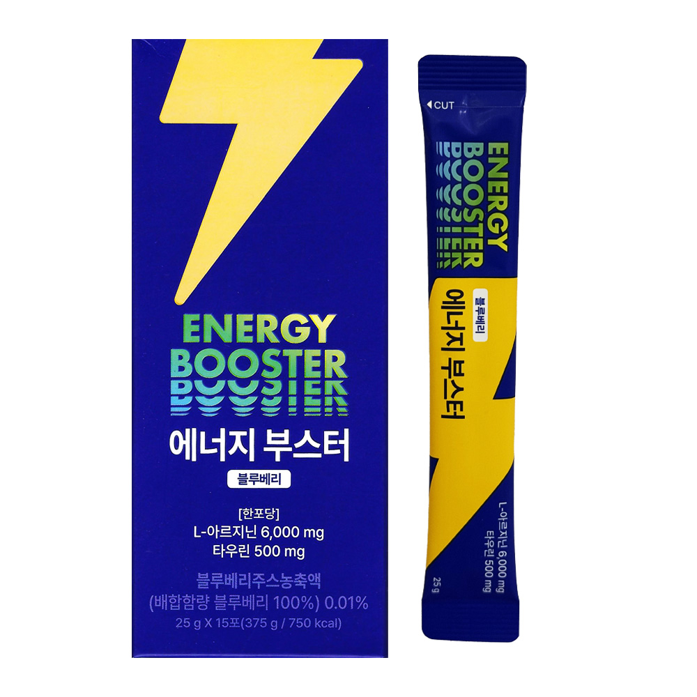 스웻온 에너지 부스터 블루베리 25g X 15포, 1개