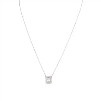 스와로브스키 E66260 Swarovski Millenia Square Zirconia Necklace White