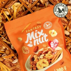 [산과들에] 견과류 믹스너트 환타지믹스넛 380g x2봉[35520896]