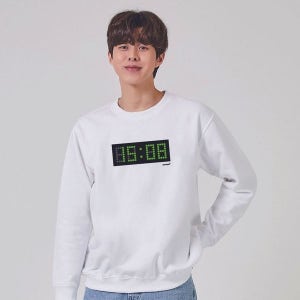 [하프클럽]모노무드 키밍 시간 15시 8분 오후3시8분 유니크한후드티