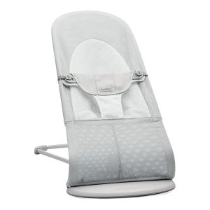 베이비뵨 바운서 메쉬 정품 일본 내수용 실버 화이트