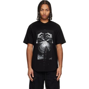 율리우스 유로파 레귤러 티셔츠 907CPM1 BLACK 남성 252420M213005